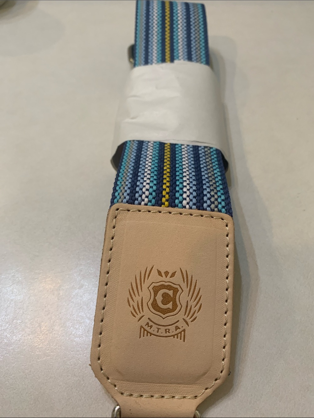 NWOT Consuela Chambray Webbing Crossbody Strap - Picture 12 of 15
